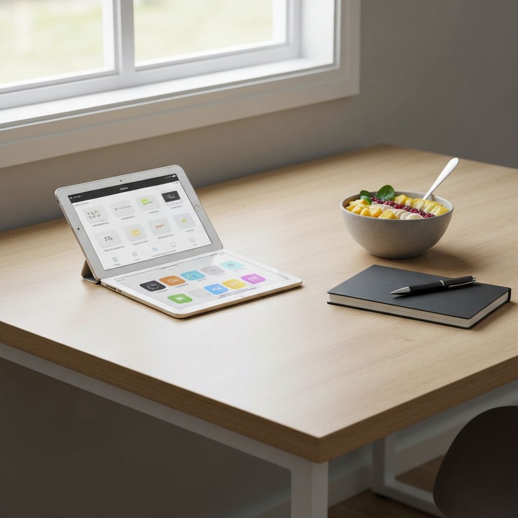 Educational research workspace